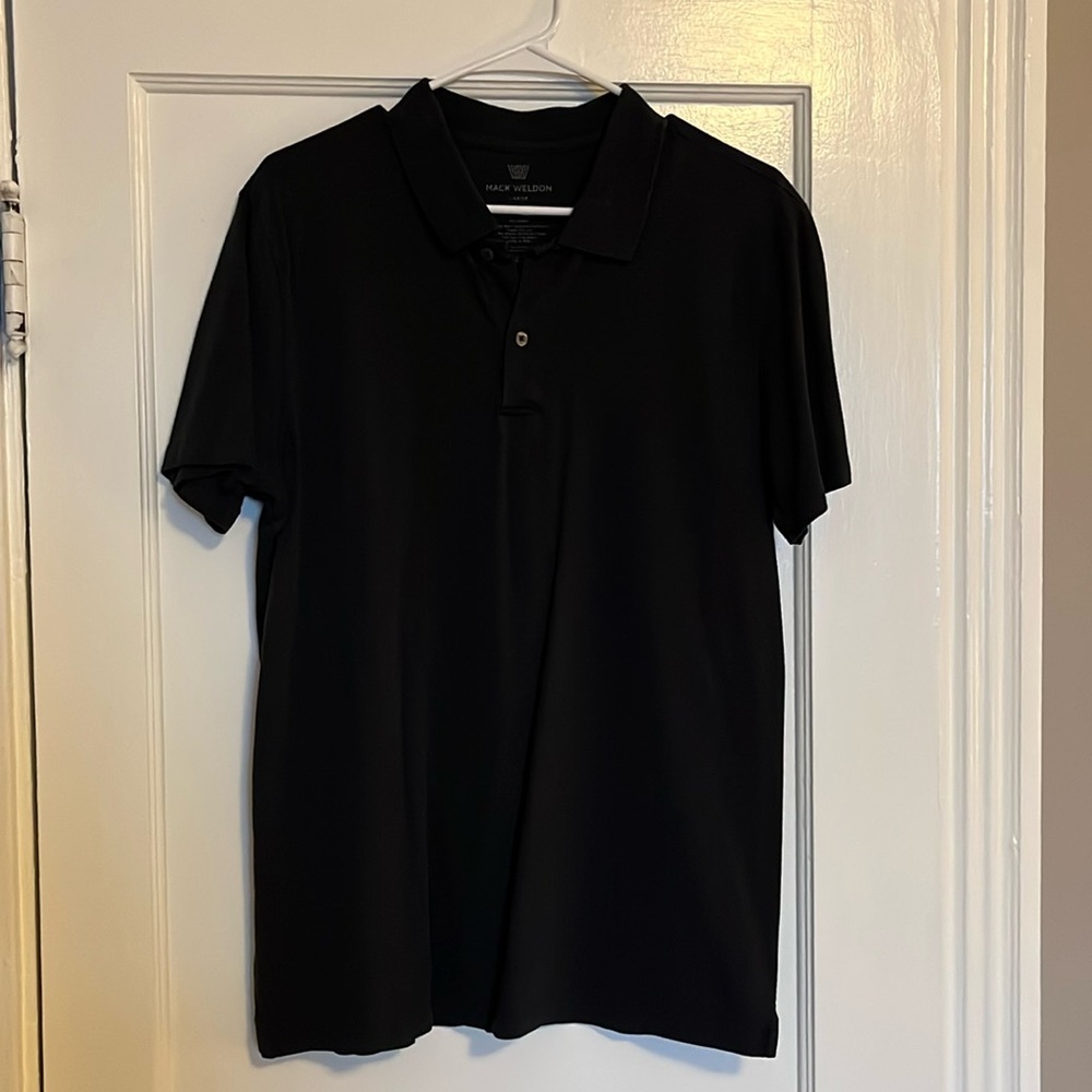 Mack Weldon Black Polo
